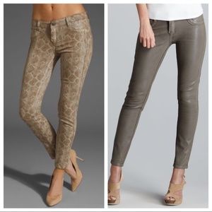 Blue Love Detour Legging Reversible Pants Reptile Print/Khaki